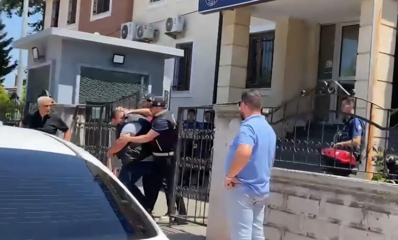 Hastane bahçesindeki cinayetin şüphelisi tutuklandı
