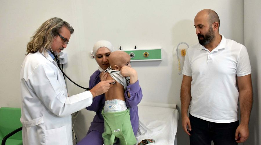 Lübnanlı 1 yaşındaki Moussa, şifayı Türkiye’de buldu