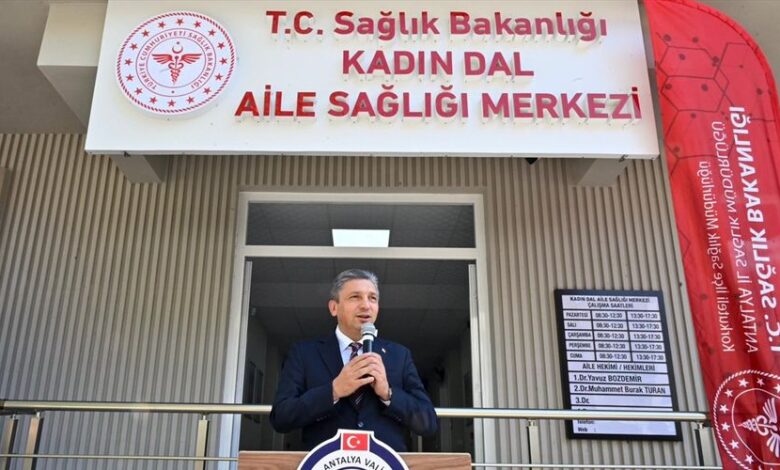 Antalya’da Kadın Dal Aile Sağlığı Merkezi hizmete açıldı Antalya’da Kadın Dal Aile Sağlığı Merkezi hizmete açıldı