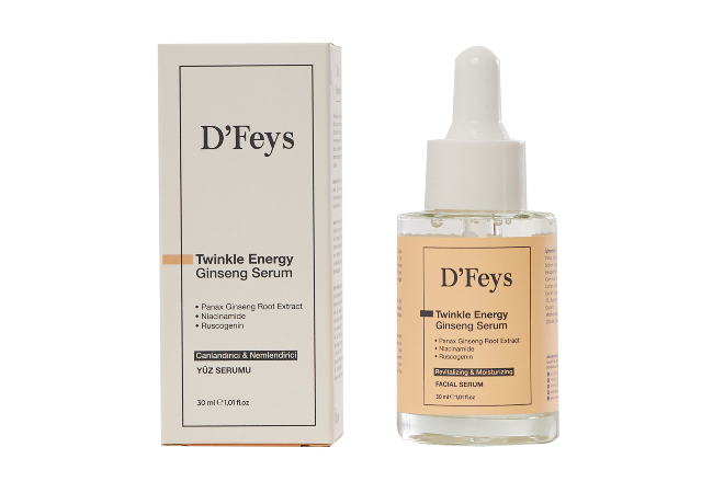 D’Feys’ten Canlılık ve Işıltının Yeni Adımı: Ferahlatıcı ve Canlandırıcı Ginseng Serum