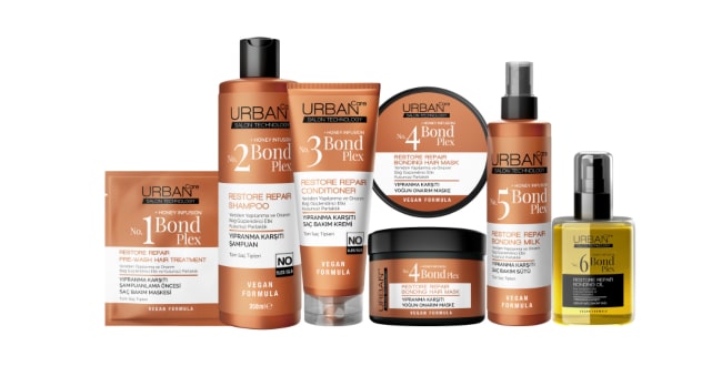 Yaz Sonrası Saçlarda Profesyonel Onarımın Adı: URBAN Care Bond Plex