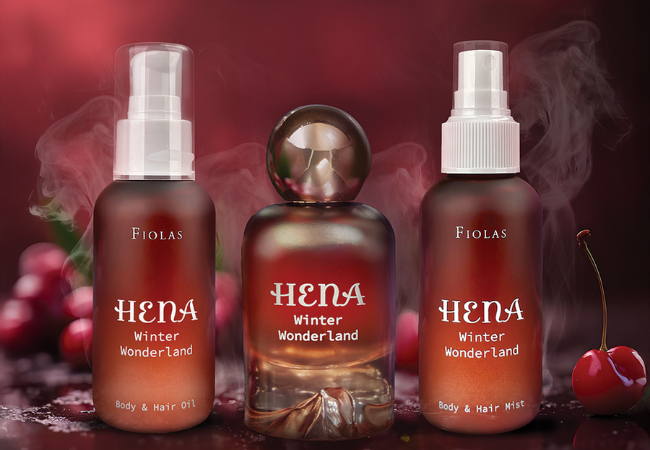 Fiolas, Hena Winter Wonderland “Smoky Cherry” ile Sonbahara İmzasını Atıyor