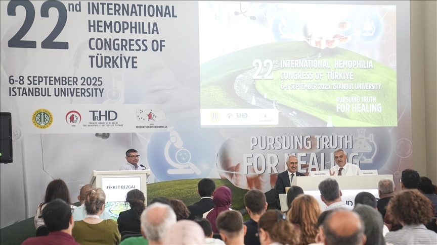 İstanbul’da düzenlenen ’22. Uluslararası Hemofili Kongresi’ hastaları ve uzmanları bir araya getirdi