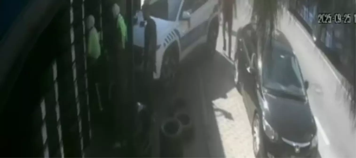 Plakasız Motosiklet Sürücüsüne Polisle Arbede Sonrası Gözaltı