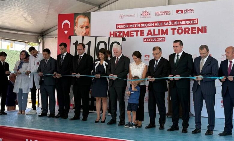 Pendik Metin Seçkin Aile Sağlığı Merkezi açıldı Pendik Metin Seçkin Aile Sağlığı Merkezi açıldı