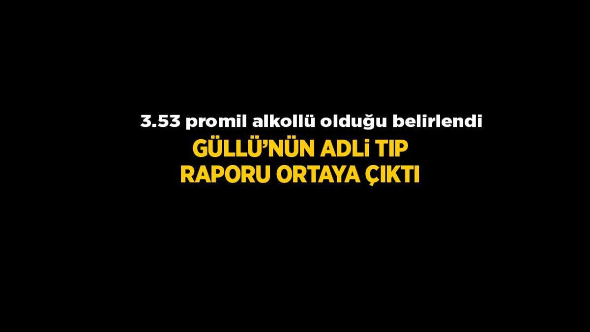 Son Dakika: Adli Tıp raporu çıktı! Şarkıcı Güllü’nün 3.53 promil alkollü olduğu belirlendi
