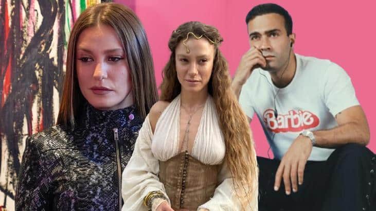 Serenay Sarıkaya ve Mert Demir çiftinden haber var! Konserde ortaya çıktı