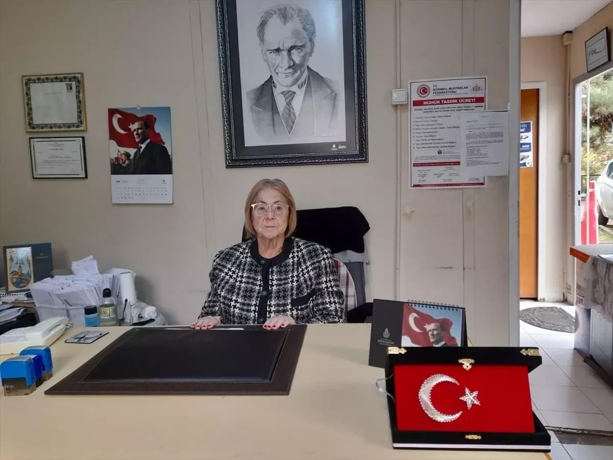 Bakırköy’ün Kadın Muhtarı Emel Çelik, 41 Yıldır Görevde