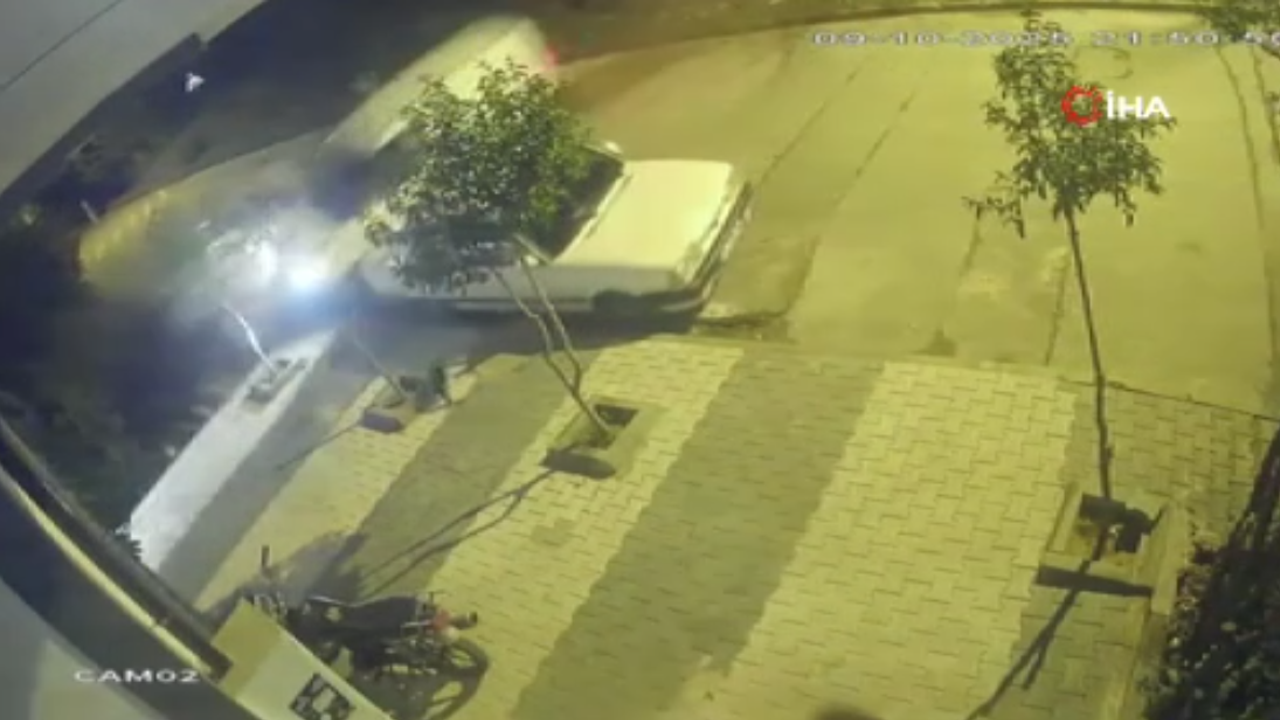 Arnavutköy’de faciadan dönüldü! Çocukların arasına böyle daldı