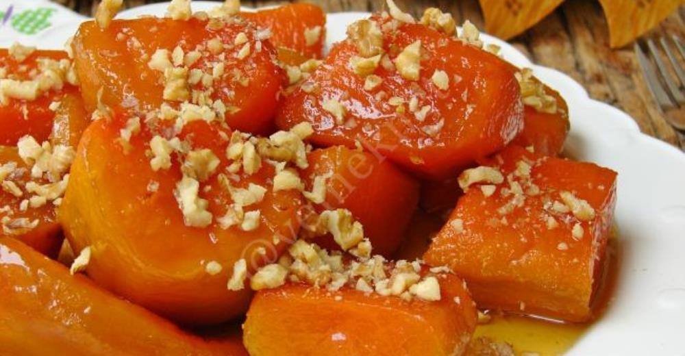 Fırın Poşetinde Kabak Tatlısı