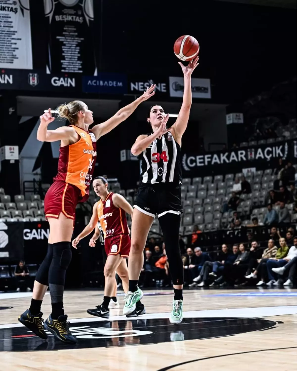 Galatasaray Çağdaş Faktoring, Beşiktaş BOA’yı 75-67 ile Geçti