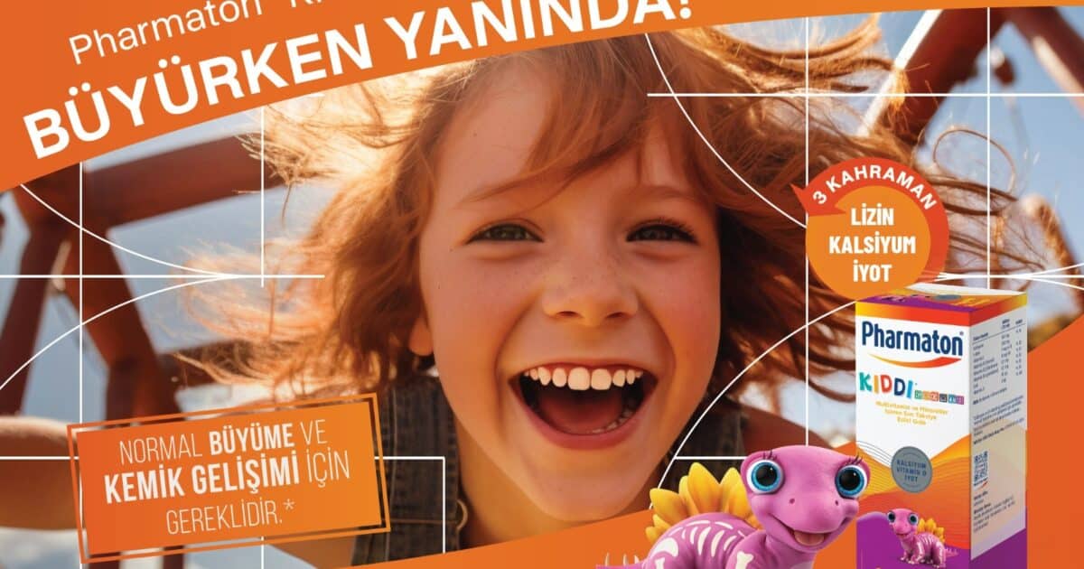 Pharmaton® Kiddi® ile Çocukların Yanında Oluyor