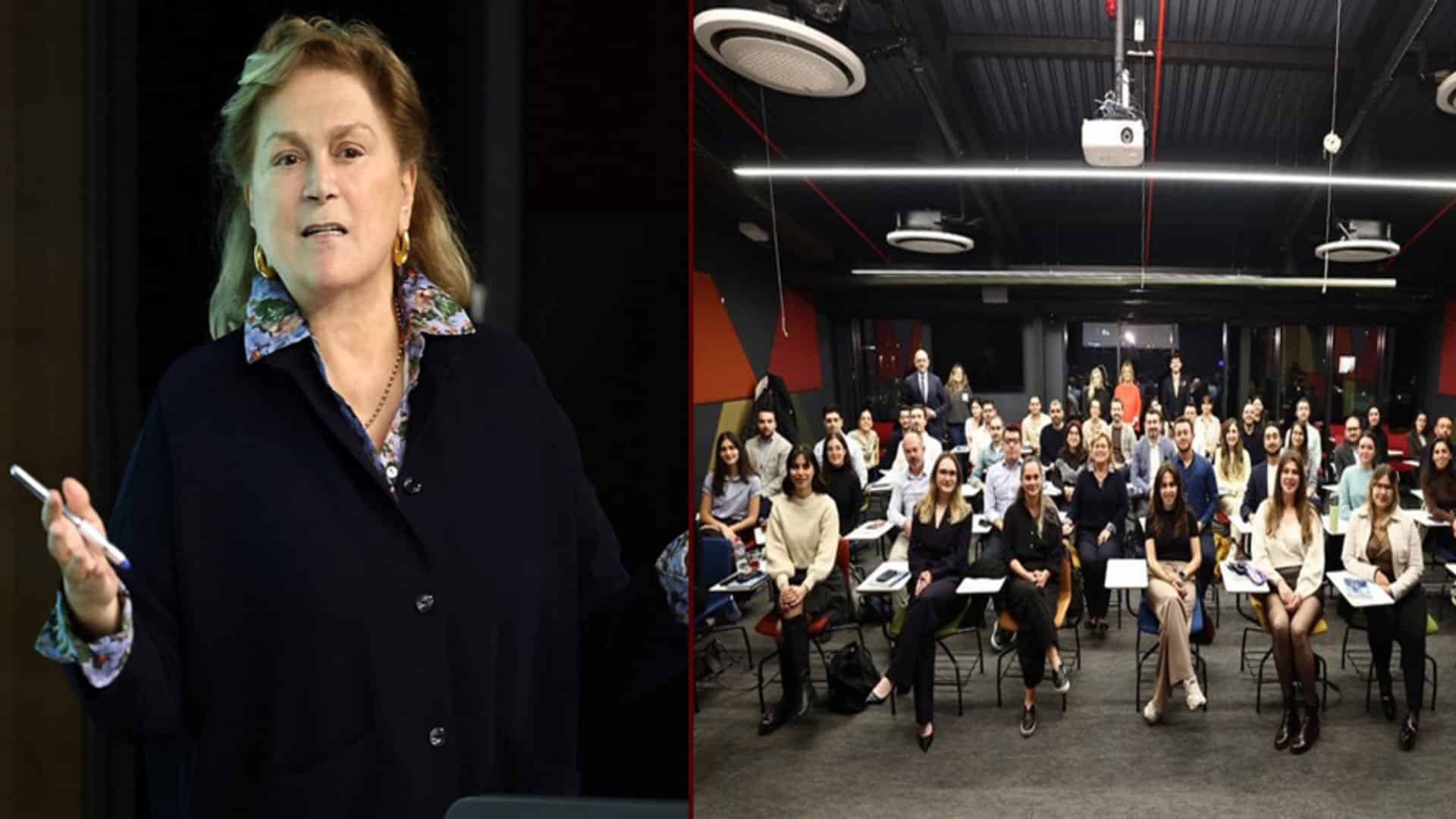 Güler Sabancı, Yüksek Lisans Öğrencileriyle Buluştu