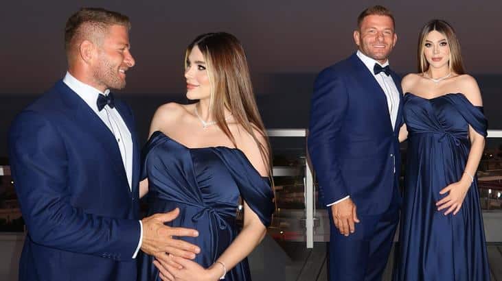 İsmail Balaban ve İlayda Şeker’den Mutlu Aile Pozu