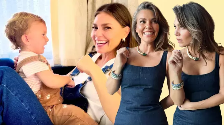 Aslı Enver, Kızı Elay ile Sosyal Medyada Beğeni Topluyor