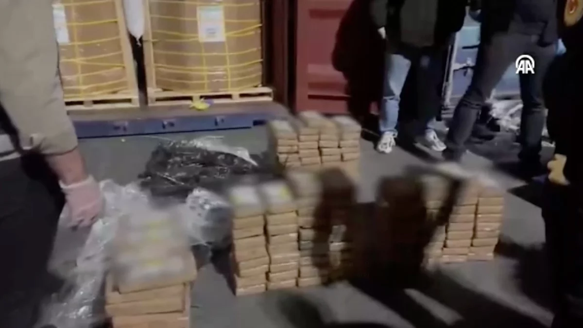 Ambarlı Limanı’nda uyuşturucu operasyonu: 175 kilo kokain…