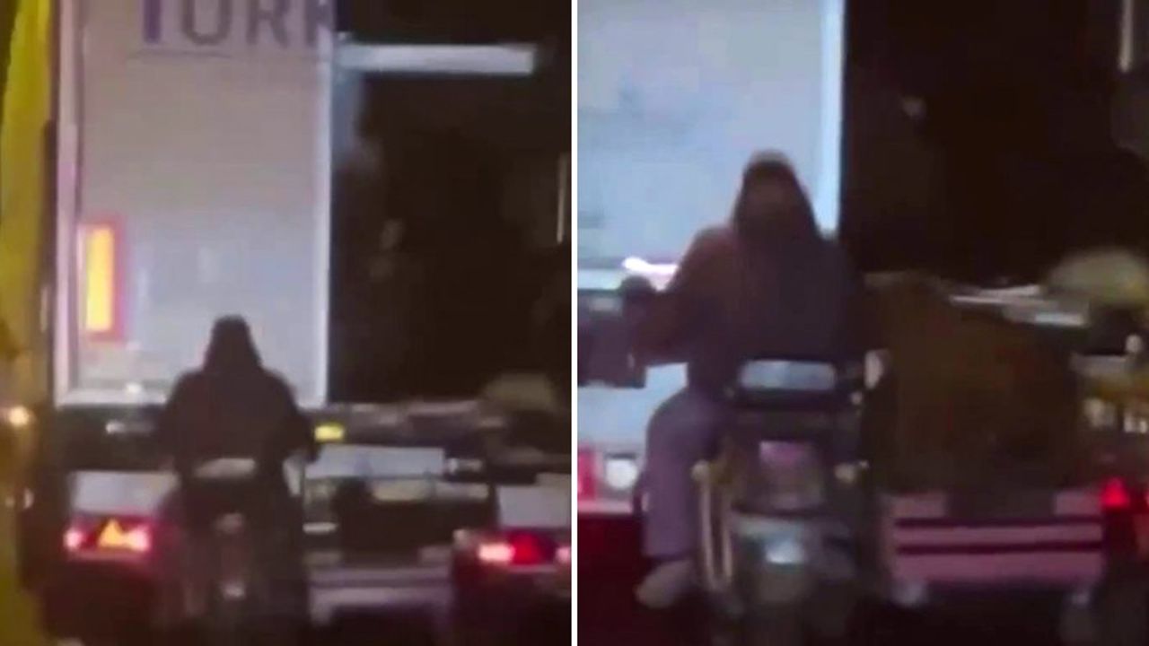 Diyarbakır’da TIR’dan Koyun Hırsızlığı Anları Kamerada