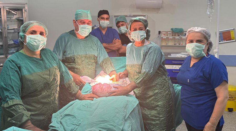Ordu’da Hastanın Karnından 5 Kiloluk Kitle Çıkarıldı