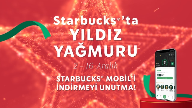 Starbucks’ta Yeni Yıl Hediyeleri İçin Fırsatlar Başladı
